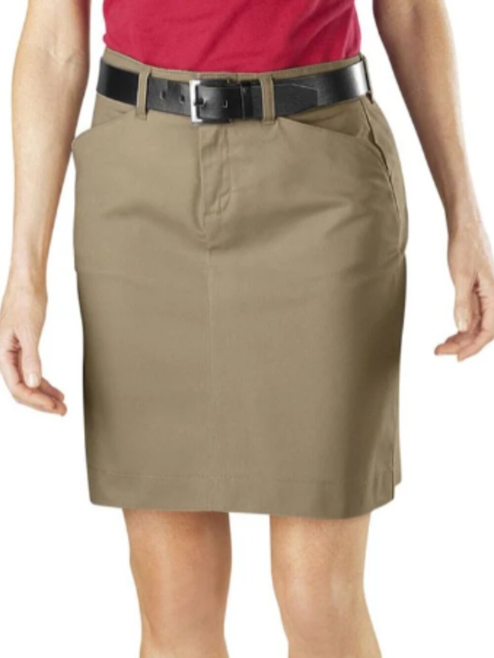 Dickies FK201 Women's Stretch Twill Skirt - Desert Sand